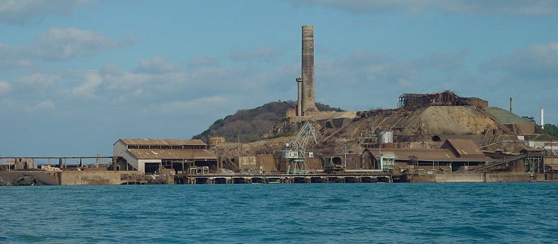明治３９年の四阪島製錬所