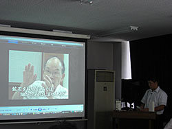 別子銅山体験者の話 平成20年(2008)7月30日