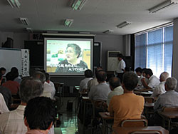 ニュースを見てくださった真鍋 真弓さんのお話 平成20年(2008)8月26日