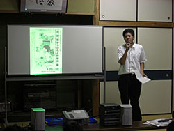 新居浜展の宣伝をしました! 平成20年(2008)8月23日
