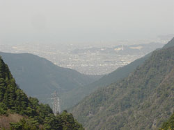 展望台から眺めた景色です。