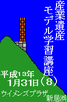 産業遺産モデル学習講座⑧　平成１３年１月３１日　ウイメンズプラザ新居浜